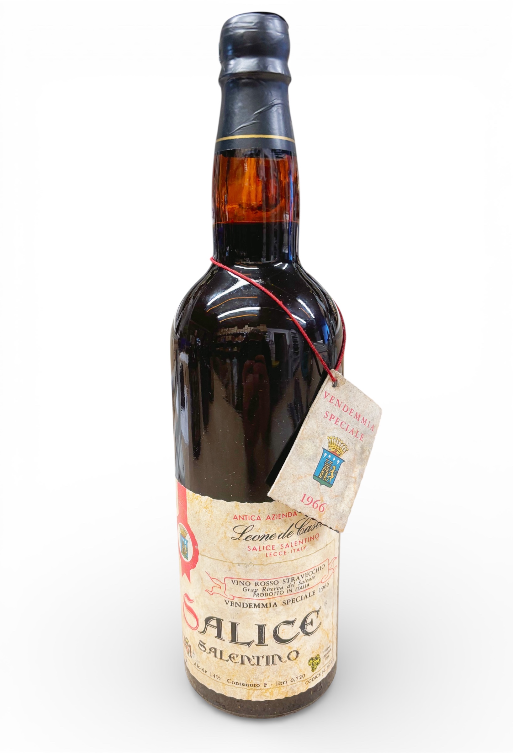 Wein 1966 Salice Leone de Castris Straveccio Salentino
